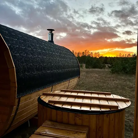 Sworna Laka Z Zewnetrznym Spa- Sauna, Jacuzzi, Balia Swornegacie