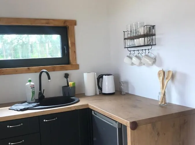 Сasa de vacaciones Sworna Laka Z Zewnetrznym Spa- Sauna, Jacuzzi, Balia Swornegacie