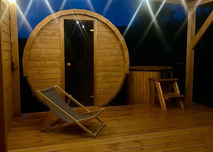 Sworna Laka Z Zewnetrznym Spa- Sauna, Jacuzzi, Balia *
